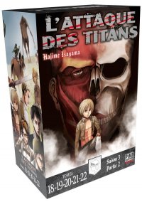 L'attaque des Titans - coffret - saison 3 - Vol.2