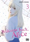 Welcome back Alice T.3 Welcome back Alice T.3