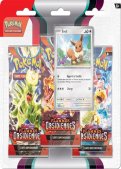 Pokémon Écarlate et Violet EV03 "Flammes Obsidiennes" :  Pack 3 boosters - Evoli